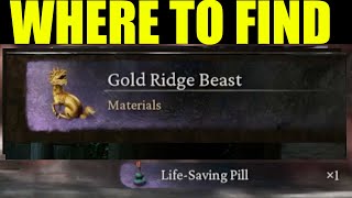 Where to find quotgold ridge beastquot black myth wukong [upl. by Chastity]