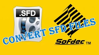 How to Batch Convert SFD Files [upl. by Murdoch]