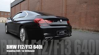 MEC Design BMW F12  F13 640i Exhaust  Earthquake sound version [upl. by Joshua]