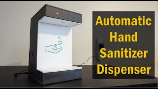 How to make Automatic Hand Sanitizer Dispenser  DIY [upl. by Ielhsa46]