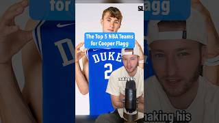 Top 5 NBA Teams for Cooper Flagg 🔥 [upl. by Garson]