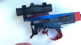 Match Guns MG2 EVO trigger operation and adjustment [upl. by Takashi923]