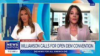 Marianne Williamson on NewsNation  July 7 2024 [upl. by Refinnaej]