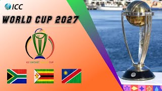 ICC World Cup 2027 Details amp Qualification  14 Teams Enough for World Cup  NISHANKAR TV [upl. by Dera]