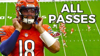 Caleb Williams Vs Houston Texans  Every Pass and Run [upl. by Edwin829]