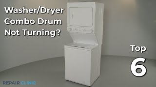 WasherDryer Combo Drum Not Turning — WasherDryer Combo Troubleshooting [upl. by Ailes868]