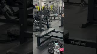 How To Get A Stronger Bench Press 405315225135 drop set bench press [upl. by Lakin]