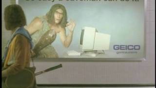 GEICO Caveman Commercial [upl. by Eilyah]