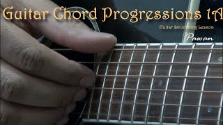 Guitar Chord Progressions  Bollywood Music  Lesson 1 Part 1 [upl. by Butterworth]