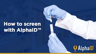 How to screen with AlphaID™  Alpha1 screening test [upl. by Dale]