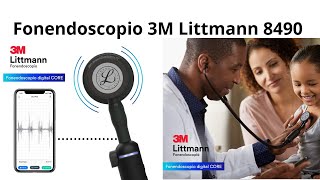 Fonendoscopio 3M Littmann 8490 Core Digital [upl. by Cissiee]