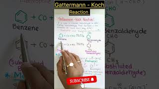 ❌ Gattermann  Koch Reaction 🔥🔥🔥 shorts neet iit jeemains board [upl. by Miza]