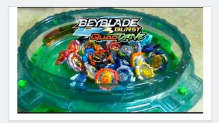 Quad Drive Finale Beyblade Burst Quad Drive Marathon Battle [upl. by Dressel]