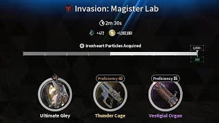 Season 1 Invasion Magister Lab 2m30s【The First Descendant】 [upl. by Nnelg357]