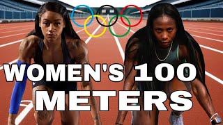 ShellyAnn FraserPryce VS SHA’Carri Richardson  Women’s 100 Meter 2024 Paris Olympic Preview [upl. by Sirapal476]