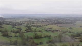 Bocage Normand en vue aérienne par drone l’hiver [upl. by Aidualk]