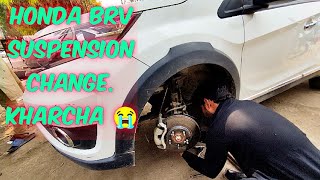 Honda brv s  honda brv front suspension replace  honda lower arm bush replace hondabrv2022s [upl. by Yrovi]