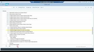 Advance Return Management  configuration Part2 [upl. by Daphie]