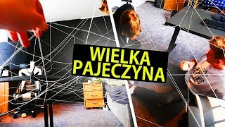 ZROBILIŚMY OGROMNĄ PAJĘCZYNE W POKOJU [upl. by Natsrik112]