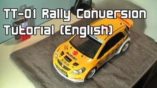 RCFilms Tamiya TT01 Rally Conversion Tutorial English [upl. by Asnerek]