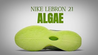 NIKE LEBRON 21 quotALGAEquot 2023 sneakers [upl. by Alf]