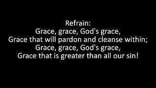 Grace Greater Than Our Sin Karaoke [upl. by Eissed]