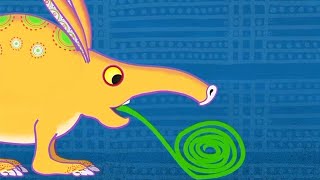 Tinga Tinga Tales Official Full Episodes  Why Aardvark Has a Sticky Tongue  Videos For Kids [upl. by Anitsuj44]