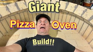 Pizza Oven Build  Commercial Size [upl. by Amanda]