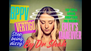 What is BPPV amp VertigoEpleys Maneuver Explained To Relieve Symptomshealthawarenessbppv vertigo [upl. by Philis]