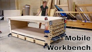 How To Build The Ultimate Workbench  10 DIY Shop Storage Solutions [upl. by Galatia]