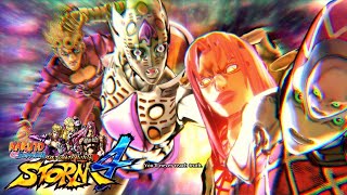 Giorno vs Diavolo recreated in Naruto Storm 4 Anime OST SFX amp JoJo x Naruto Modpack [upl. by Reed]