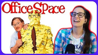 OFFICE SPACE First Time Watching MOVIE REACTION [upl. by Trilbie]