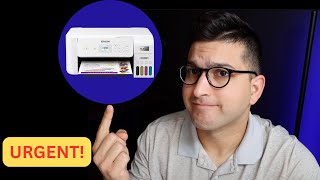 Epson Eco Tank Printer OWNERS  You Need To Know This  Avoid CLOGS  Maintenance Box Replacement [upl. by Ynohtnaed983]