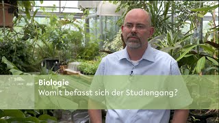 Biologie Womit befasst sich der Studiengang [upl. by Mcgraw]