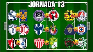 JORNADA 13 LIGA MX CLAUSURA 2024 [upl. by Helve913]