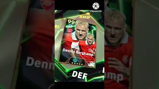 how to best training Dennis Bergkamp in efootball efootball efootball2025mobile shorts trending [upl. by Chaker]