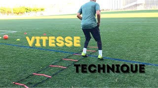 Comment être Rapide et Technique au Football Entraînement Complet [upl. by Innob]