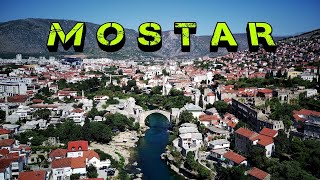 Mostar ● Snimci iz zraka ● 4K 2023 [upl. by Soirtemed907]