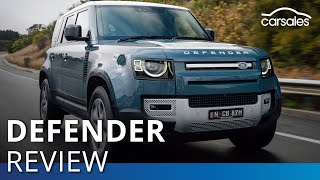 2020 Land Rover Defender 110 P400 Review carsales [upl. by Amsab]