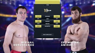 Михаил Дорошенко vs Зелимхан Амиров  Mikhail Doroshenko vs Zelimkhan Amirov  ACA 180 [upl. by Press]