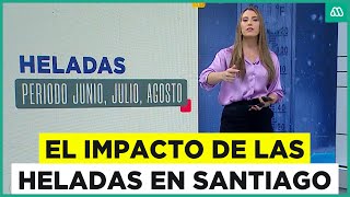 Impacto de las Heladas y el Fenómeno de La Niña en Santiago [upl. by Mosa784]