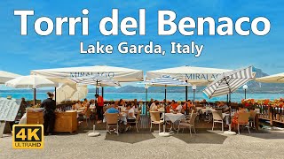 Torri del Benaco Lake Garda  Walking Tour 4K 60fps [upl. by Wilfred39]