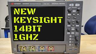 NEW Keysight 14Bit 1Ghz HD3 Series Oscilloscope [upl. by Yuhas]