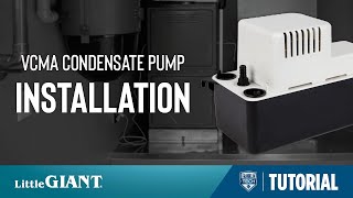 Little Giant VCMA Condensate Pump Installation [upl. by Ciapha]