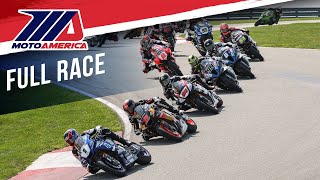 MotoAmerica Medallia Superbike Race 1 at Pittsburgh 2023 [upl. by Gnoc]