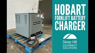 Hobart Forklift Battery Charger 4608 [upl. by Artapoelc]