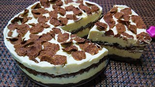 FUDGEE BAR ICE CREAM CAKE  Sobrang Sarap  3 INGREDIENT [upl. by Amieva47]