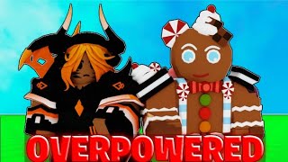 KALIYAH  GINGERBREAD MAN is OVERPOWERED in Roblox Bedwars [upl. by Dnalyaw993]