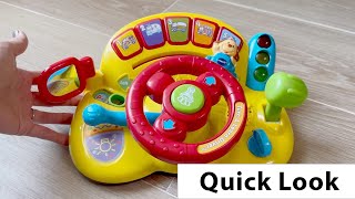 Quick Look VTech Turn and Learn Driver [upl. by Creight]