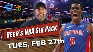 Hot Iron in ATL  REVENGE SPOT  Tuesday NBA DFS DraftKings amp FanDuel Picks  Beers 6 Pack [upl. by Nigel]